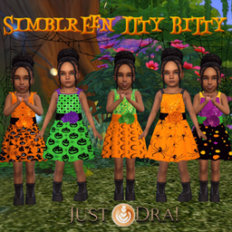 Simblreen Day 2 - Itty Bitty Dress For Toddlers logo