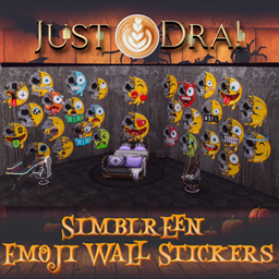 Simblreen Day 1 - Emoji Wall Stickers project image