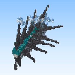 Alien Dark Winged Creature