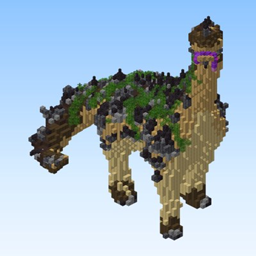 Alien Giant Llama Creature