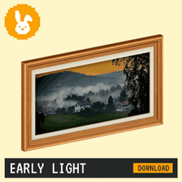 Raster Rabbit: Last Chance - EARLY LIGHT Landscape Collection (21 Paintings)
