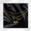 Gold Dragon Layered Necklace logo