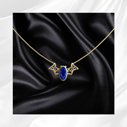 Bat Sapphire Necklace v2 project image