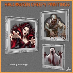 Halloween Creepy Paintings project image
