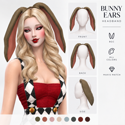 Harlequin Bunny Ears project image