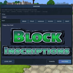 Block Inscriptions | A Powerful Signs Mod - Hytale Mods - CurseForge