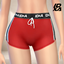 IDxA Activewear Shorts Gemma logo