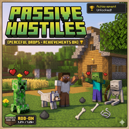 Passive Hostiles [Peaceful Drops • Achievements ON] project image