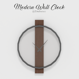 Emdoescc | Modern Wall Clock Design project image