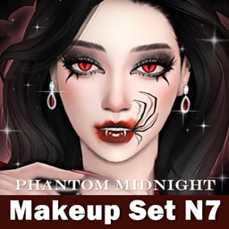 [Greenleaf]Phantom Midnight Makeup Set N7 - The Sims 4 Create a Sim ...