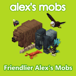 Friendlier Alex's Mobs project image