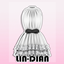 LIN-DIAN Sleeveless halter multi-layer ruffle dress logo