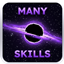 Many Skills logo