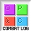 Open Parties and Claims: Combat Log logo