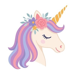 The electric firing unicorn logo