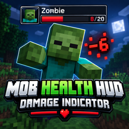 Mob Health Hud (Damage Indicator)