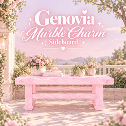 Genovia Marble Charm Sideboard logo