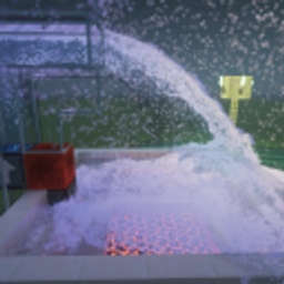 Ultra Realistic Water logo