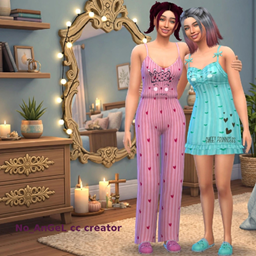 Sweet Princess Cozy Pajama 3-in-1 Set - The Sims 4 Create a Sim ...