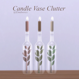 Emdoescc | Candle Vase Clutter (functional) project image