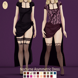 Nocturne Asymmetric Dress project image