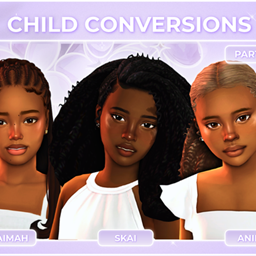 GegeSims - Child Conversions Part II project image