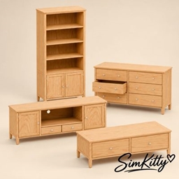 The Oak Collection – Living Room Furniture Set project image