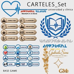 GM_CARTELES_Set universidad y clinica project image