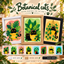 Botanical cats paintings logo