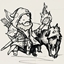 Cursed Wolf Roguelike logo