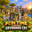 Fun time with the Savannah Cat logo