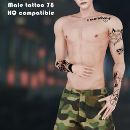 Male tattoo 78 project image