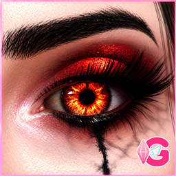 Hellish Demon Eyes • E08 | Halloween Eyes, Fiery Demon Eyes & Supernatural Contacts project image