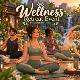 PTBR Wellness Retreat Event by KiaraSims4Mods - The Sims 4 Translations ...