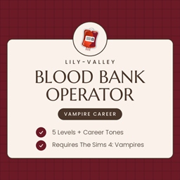 BLOOD BANK OPERATOR | Occult Careers project image