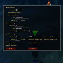 ManaWarning-Classic project image