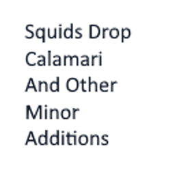 Squids Drop Calamari And Other Minor Additions logo