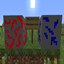 Blue and Red mod logo