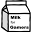 Milk for Gamers v2 logo