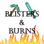 Blisters and Burns logo