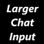 Larger Chat Input logo