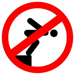 No Jumping Allowed logo