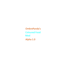 Coloured Food Mod logo