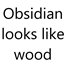 Obsidian-wood logo