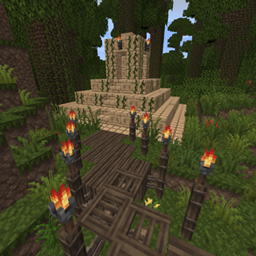 Q'uq'umatz - Mayan Village logo