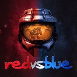 Zombies! Red vs Blue mini-game logo
