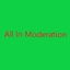 All In Moderation logo
