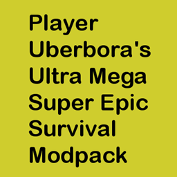 Player Uberbora's Super Mega Epic Hardcore Fun Survival Modpack logo