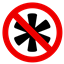 No Asterisk logo