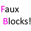 Faux Blocks logo